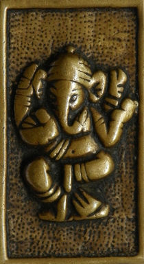 Dancing Lord Ganesha by Nandan Nagwekar