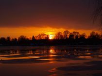 Sunset On Ice von Henry Selchow