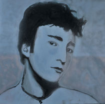 Young John Lennon by Zac aka Gary  Koenitzer
