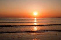 Sea sunset by John Biggadike