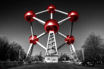 Red Atomium by Rob Hawkins