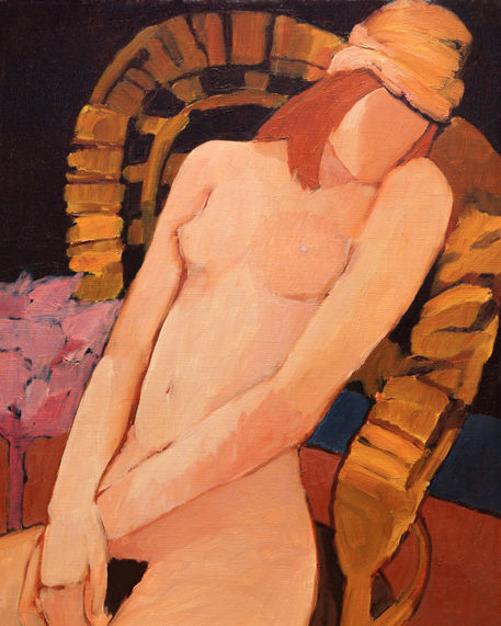 Nude-resting