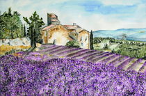 Lavendelfeld von Ursula Thuleweit Laranjeiro