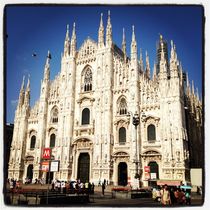 Sunny day in Milan von Azzurra Di Pietro