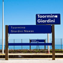 Bahnstation - Giardini Naxos - Sicily by captainsilva