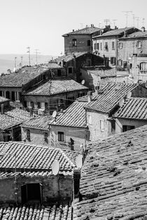 'Volterra Rooftops ' by Russell Bevan Photography