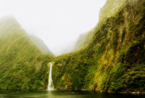 waterfall von Zuzanna Nasidlak
