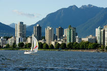 Vancouver Sailboat von John Mitchell
