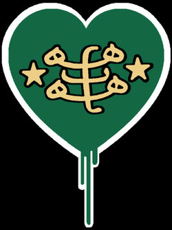 Bahai-bleeding-heart-logo-template