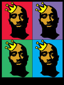 HIP-HOP ICONS: TUPAC SHAKUR (4-COLOR) by solsketches