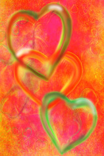 Heart Bubbles  by Christine Bässler