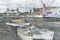 River Thames Art von David Pyatt