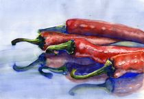 Chilly Peppers by Tania Vasylenko