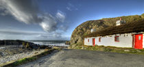 Manx Cottages Niarbyl by Julie  Callister