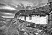 Manx Cottages Niarbyl Beach von Julie  Callister