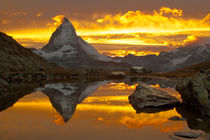 Matterhorn Sunset by mark haley