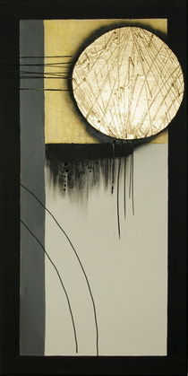 Abstrakt ohne Titel (zweites Bild - Kreis) by Lidija Kämpf