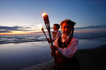Midsummer celebration at the beach in Jurmala by dreamtours