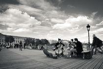 Pont des Arts in Paris by Daniel Zrno