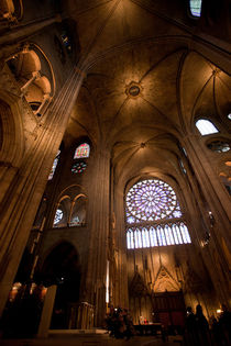Notre Dame interior by Daniel Zrno