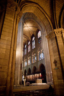 Notre Dame interior von Daniel Zrno