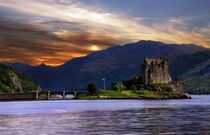 Eilean Donan Castle Scotland UK by Linda More