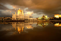 Royal mosque in Brunei