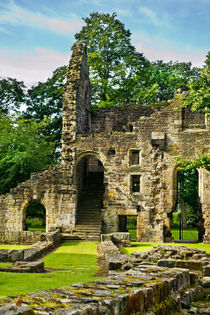 Kirkstall Abbey #5 by Colin Metcalf