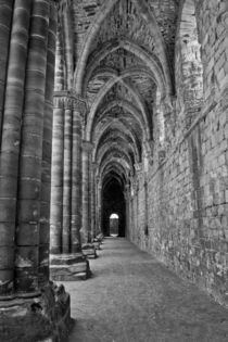 The Cloisters in mono by Colin Metcalf