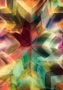Leuchtende Kristalle by Ulrike Kröll