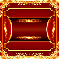 luxury ornate golden design
