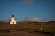 eisame Kirche--Island von Anne-Barbara Bernhard