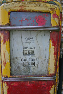 Gilbarco petrol pump - detail von camera-rustica