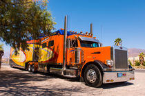 Orange Truck by Peter Tomsu