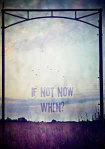 If not now. when? by Sybille Sterk