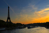 Parisian Sunset by Louise Heusinkveld