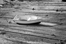 Dinghy at Low Tide by Louise Heusinkveld