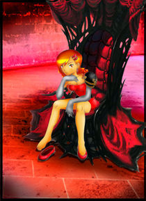 red throne warrior by ladygeneziz