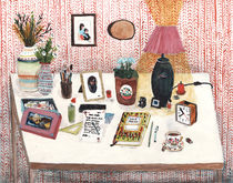Still Life II - Desk by Angela Dalinger