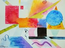 Kandinsky Dreaming  by Warren Thompson