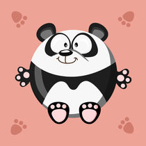Kugeltier Panda von Michaela Heimlich