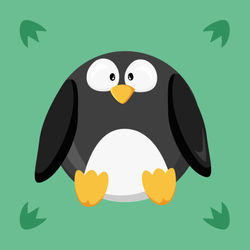 Kugeltier-pinguin