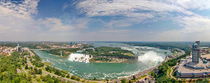 Panoramic View of Niagara Falls by Zoltan Duray