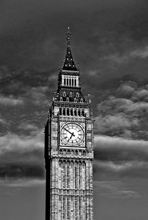 Big Ben black & white by M.  Bleichner