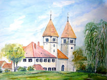 Reichenauer Kirche by Christine  Hamm