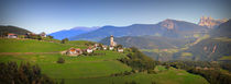 South Tyrolean Panorama above Bolzano. by Colin Metcalf