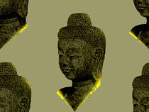 Glowing Buddha by tiaeitsch