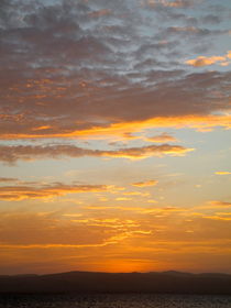 after sunset in Paracas Peru  von picadoro