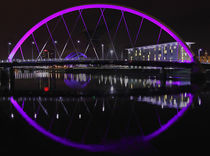 Glasgow - Clyde Arc by Gillian Sweeney