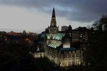 Glasgow Cathedral at dusk by Gillian Sweeney